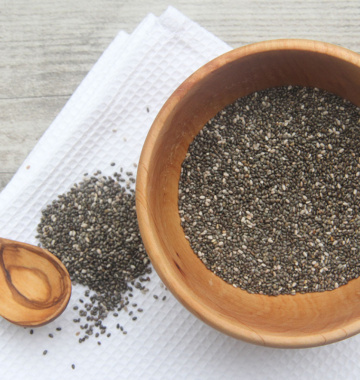 Chia Seeds are one of my favourite superfoods. "Super" meaning that gram for gram they contain more nutrients and minerals than your average food. Chia seeds originate from South America, and have been grown and eaten by the Mayans and Aztecs since as early as 3500BC. No wonder they're a superfood!