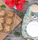 Apple and Sultana Muesli Cookies recipe by Buffy Ellen of Be Good Organics