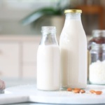 Homemade ALMOND, COCONUT AND SESAME MILK - plant based, dairy free, refined sugar free, high calcium, lactose free, 10 minutes, easy, begoodorganics