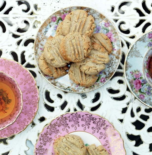 Nut Butter Cookies recipe by Buffy Ellen of Be Good Organics - vegan, refined sugar and gluten free with nut free options.