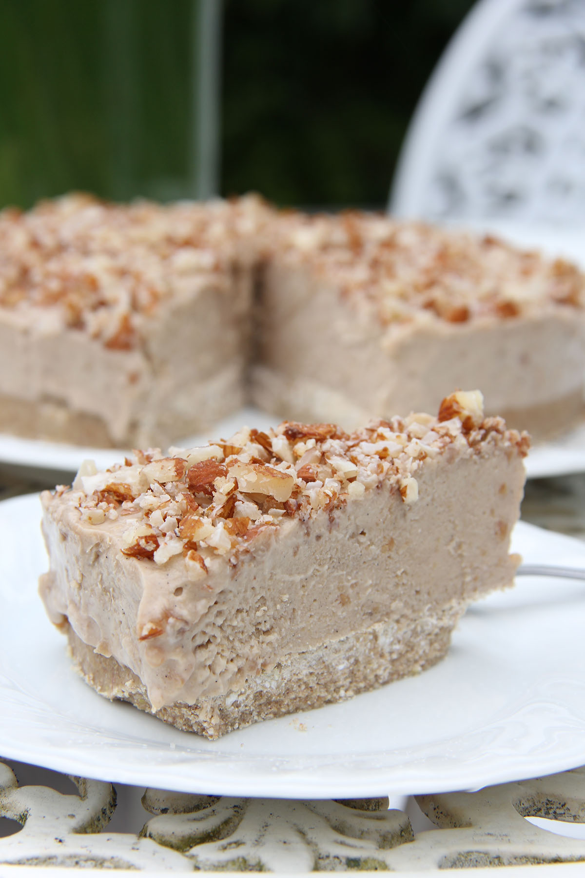 Nutty Icecream Cake recipe by Buffy Ellen of Be Good Organics - vegan, dairy and gluten free