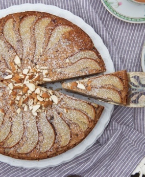 Pear & Ginger Cake recipe by Buffy Ellen of Be Good Organics - vegan and gluten free