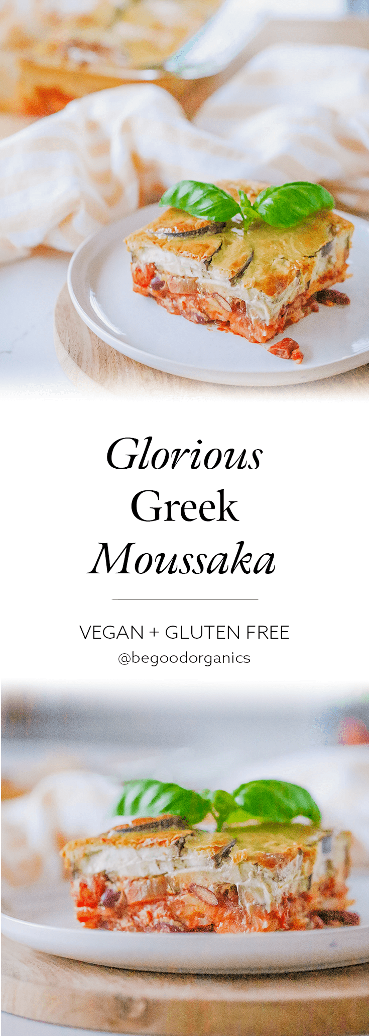 Glorious greek moussaka pin for pinterest